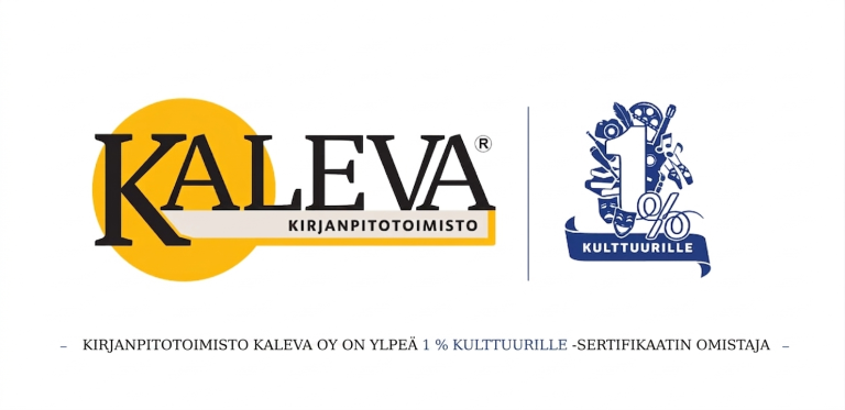 Kirjanpitotoimisto Kaleva tukemaan kulttuuria