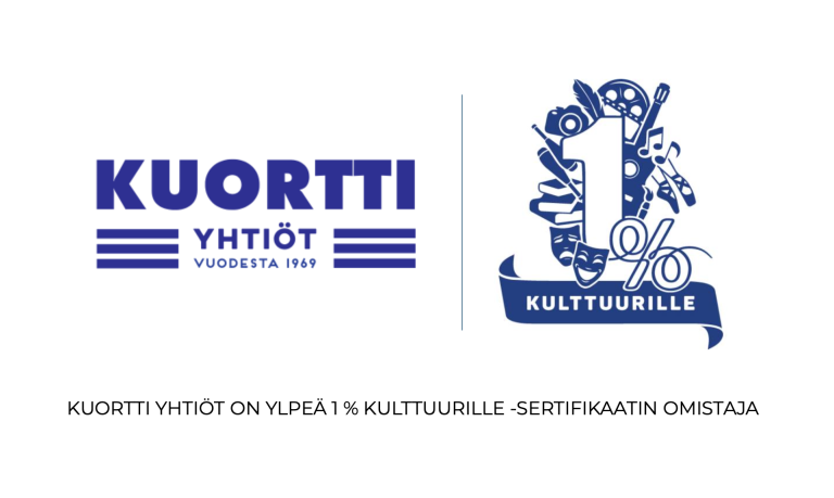 Kuortti yhtiöt mukaan tukemaan suomalaista kulttuuria