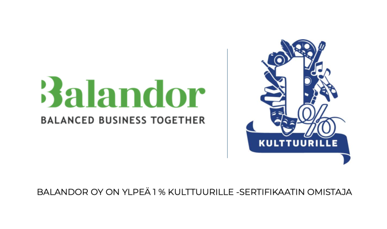 Balandor Oy mukaan tukemaan suomalaista kulttuuria