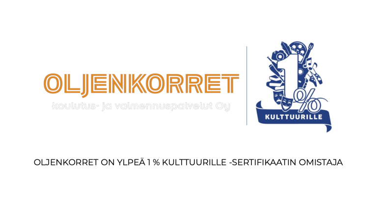 Oljenkorret mukaan tukemaan suomalaista kulttuuria
